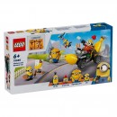 Lego Illumination's Despicable Me4 Minions And Banana Car